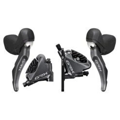 Shimano GRX ST-RX810 Paire De Manettes Frein/dérailleur 2x11 Avec Frein à Disque BR-RX810 (paire)