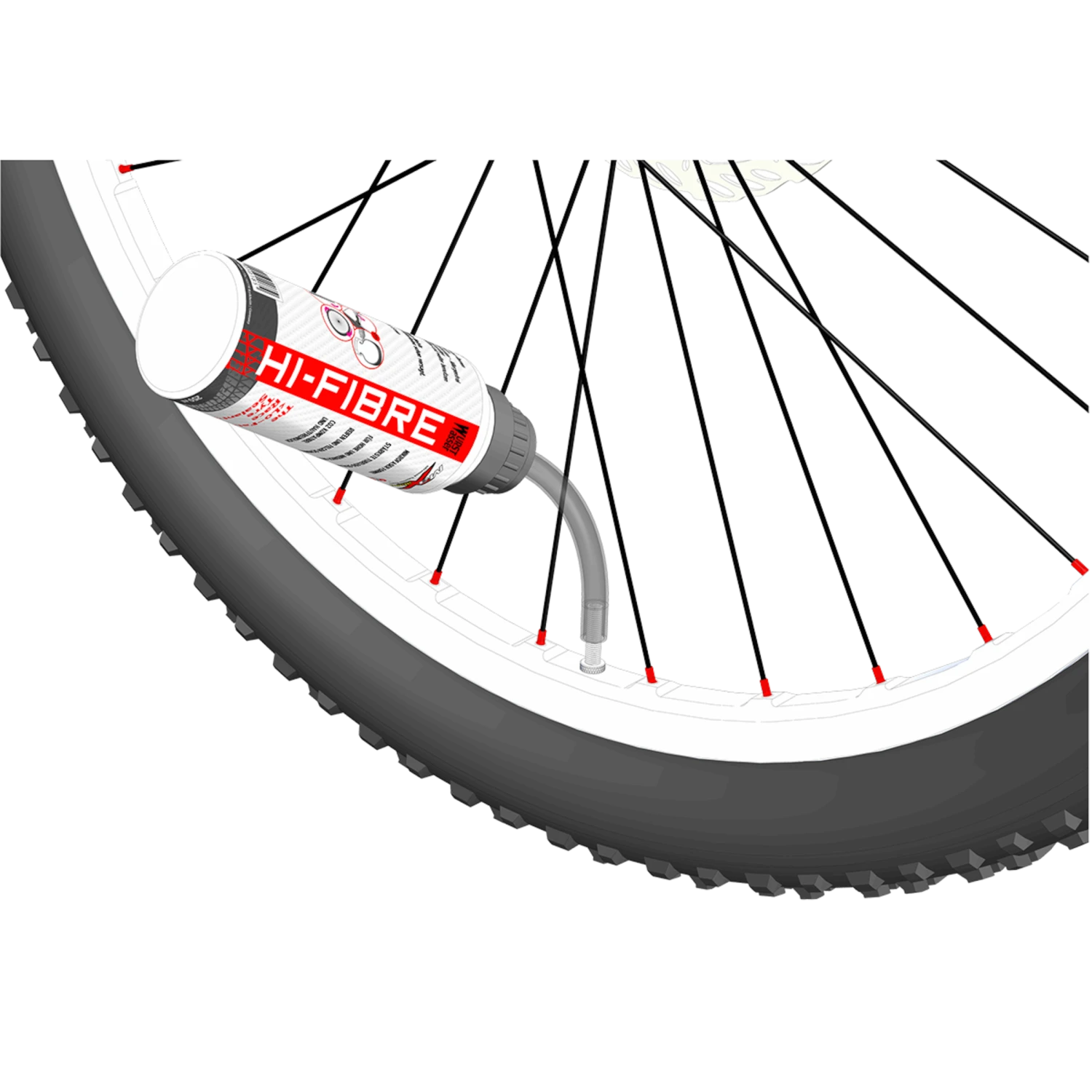 Wurstwasser Hi-Fibre Tire Sealant Liquide Préventif 4 Wurstwasser Hi-Fibre Tire Sealant Liquide Préventif – Image 2