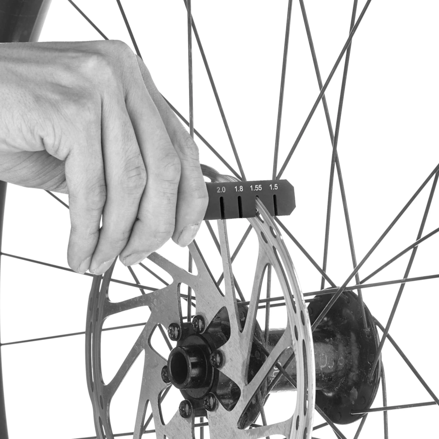 Rose Disc Checker Jauge D’usure De Disque De Frein 4 Rose Disc Checker Jauge D’usure De Disque De Frein – Image 2