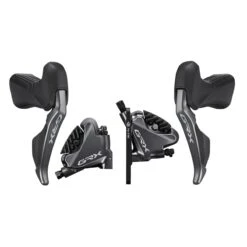 Shimano GRX Di2 ST-RX815 Paire De Manettes Frein/dérailleur 2x11 Avec Frein à Disque BR-RX815 (paire)